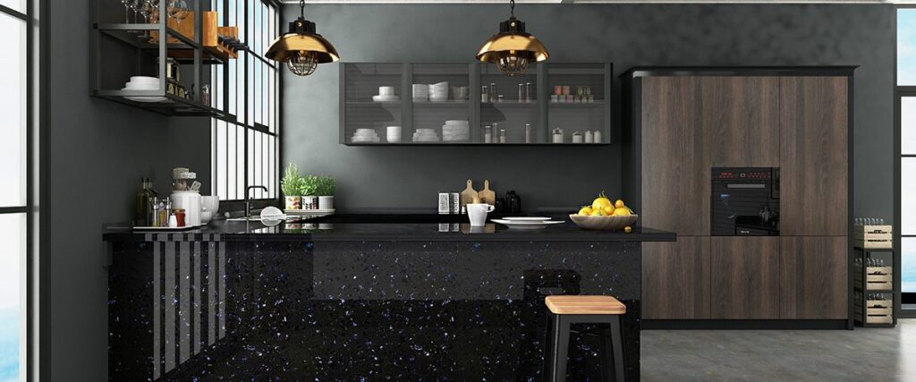 Sustainable interior materials used in hotel and office design