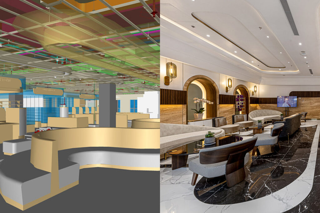 BIM application in interior fit-out construction